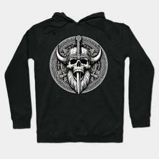 Odin's Celtic Skull. Hoodie